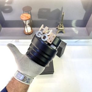 Hugos Boss Black Golden Reversible Belt