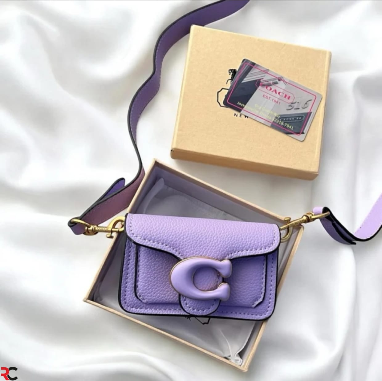 COACHE TABBY 12 MINI CROSSBODY BAG