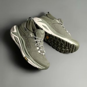 Hokaa One Kaha 3 Low GTX Hiking Olive Green
