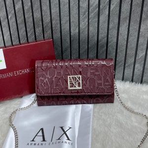 Armanis Exchange Chain Wallet Clutch SlingBag