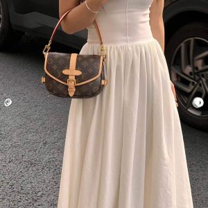 LOUISE VUITTONS SAUMUR BB HANDBAG PREMIUM LV COMBO