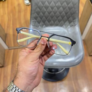 Raybane 04 black yellow plano