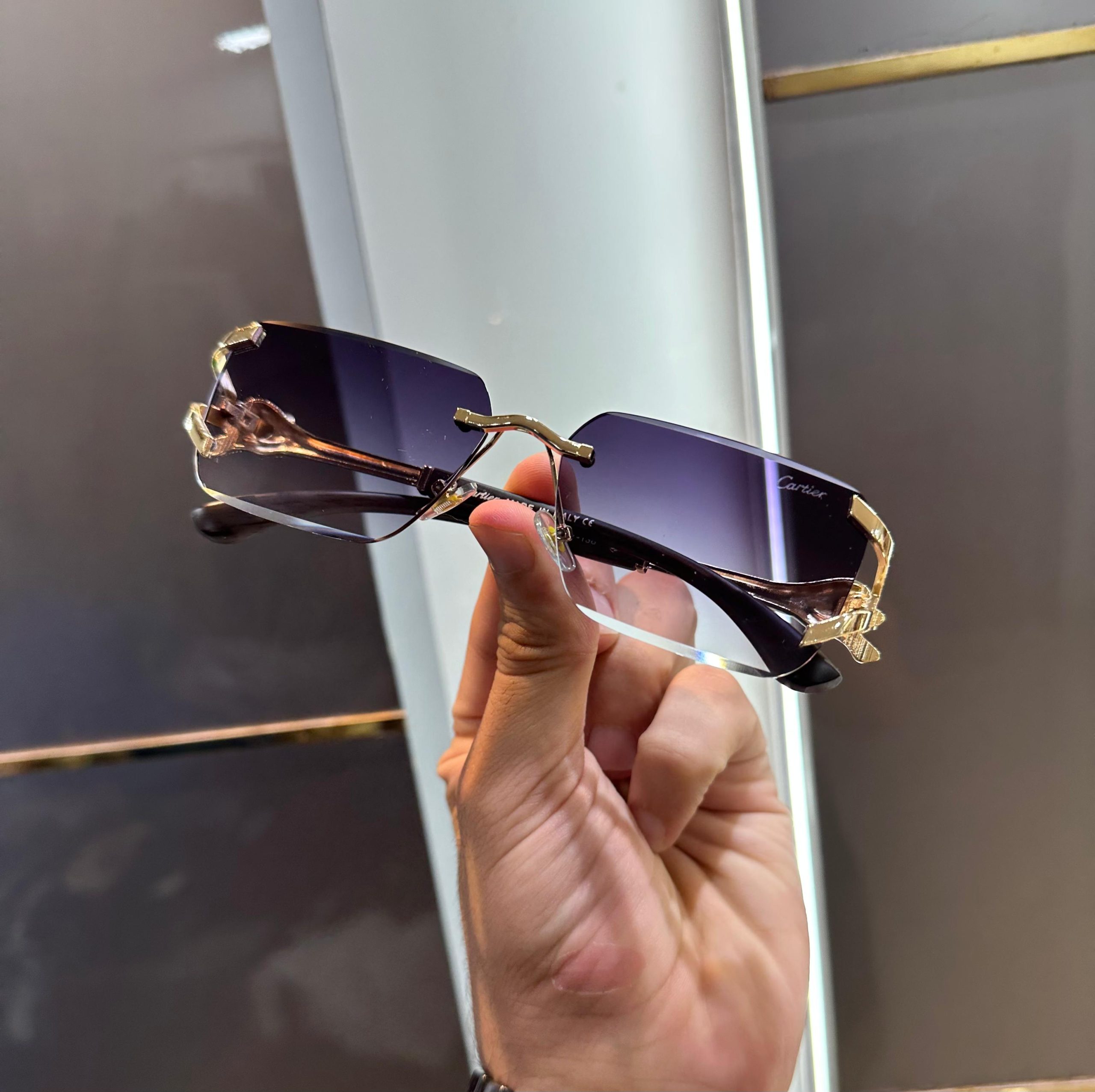 Cartiere Gold Purple Jaguar LUXURY SHADE 033