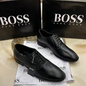 HUGOO BOSS PURE LEATHER FORMAL