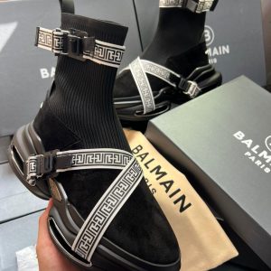 Balmains B Bold High Top Premium Sneaker