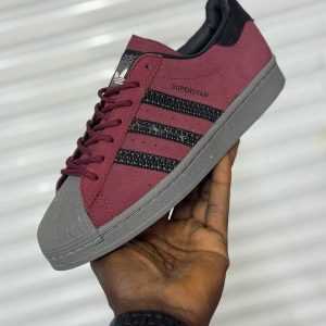 Adidase superstar "Shadow red"
