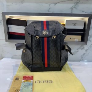 Guccis Ophidia GG Monogram Bag Pack Premium Quility Unisex