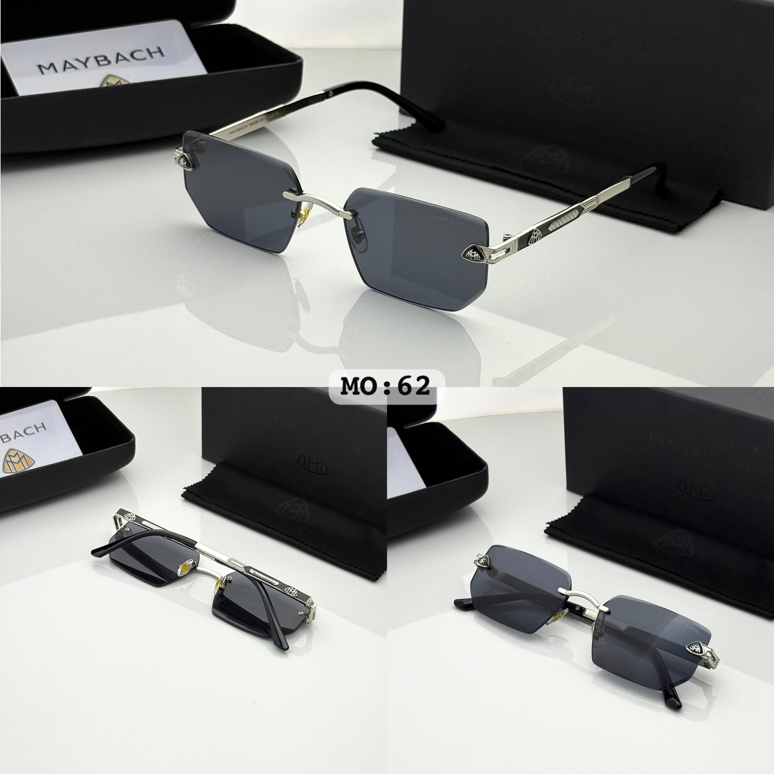 MAYBACHS 62 SILVER BLACK