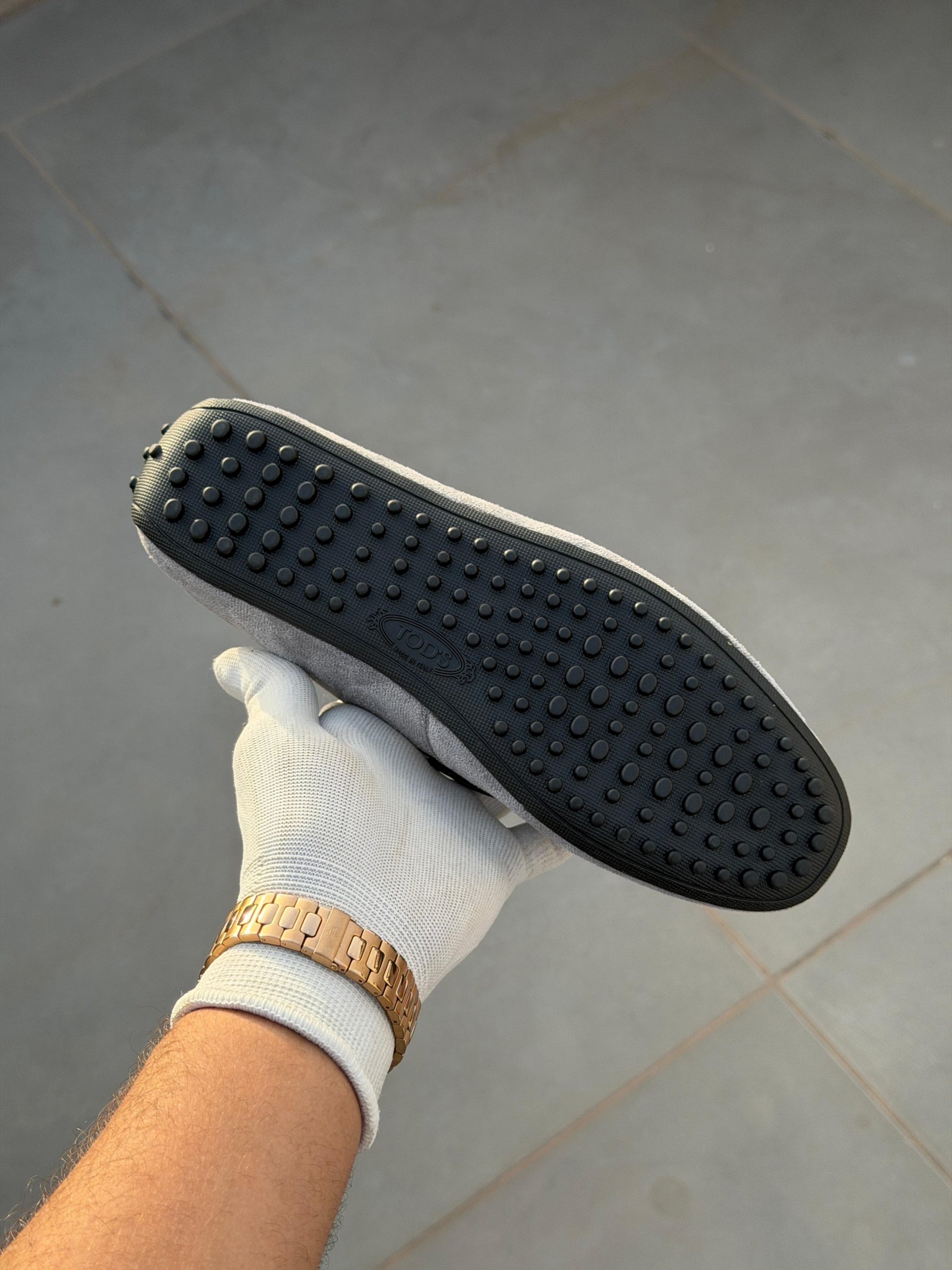 *TOD'SE SUEDE LOAFER*