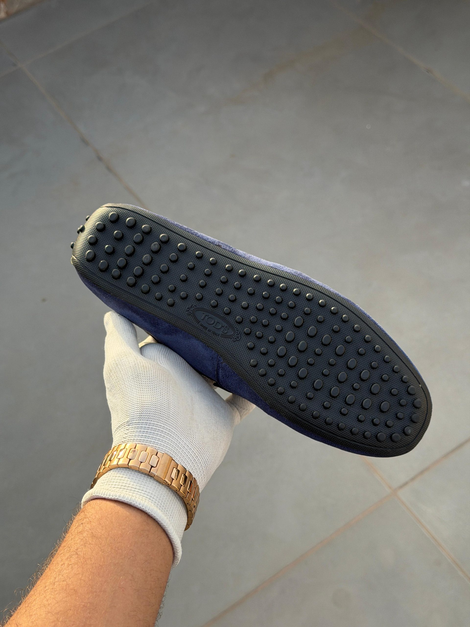 *TOD'SE SUEDE LOAFER*