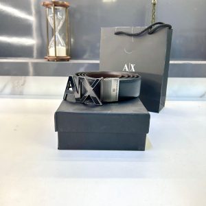 Armanis Exchange Reveesible grey belt