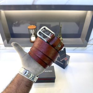 Tommys Hilfigere Ten Lether Belt