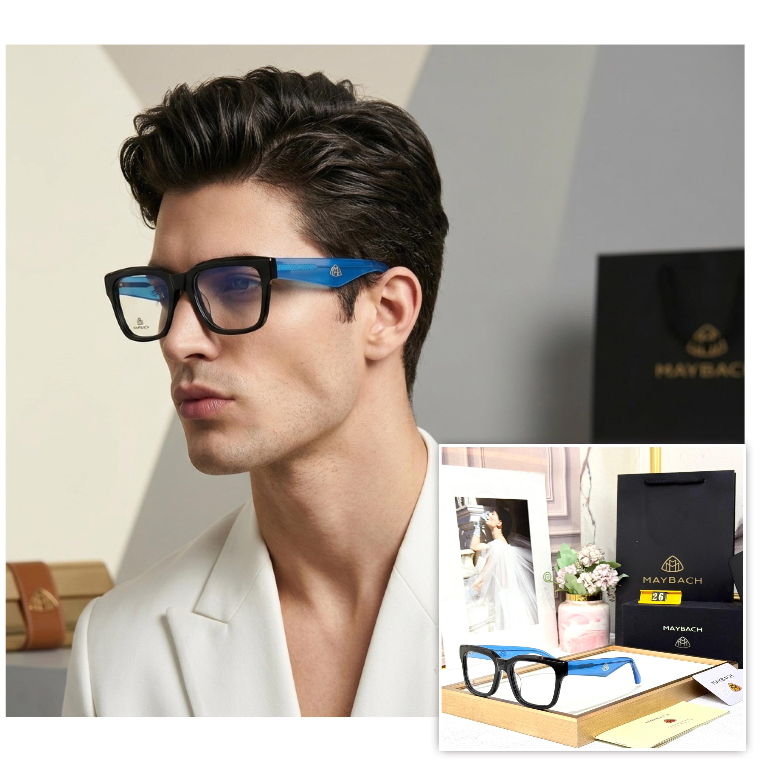 *MAYBACHS Mens OPTICAL FRAME