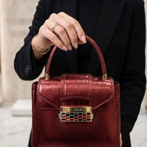 LATEST BVLGARIS CROCO BAG