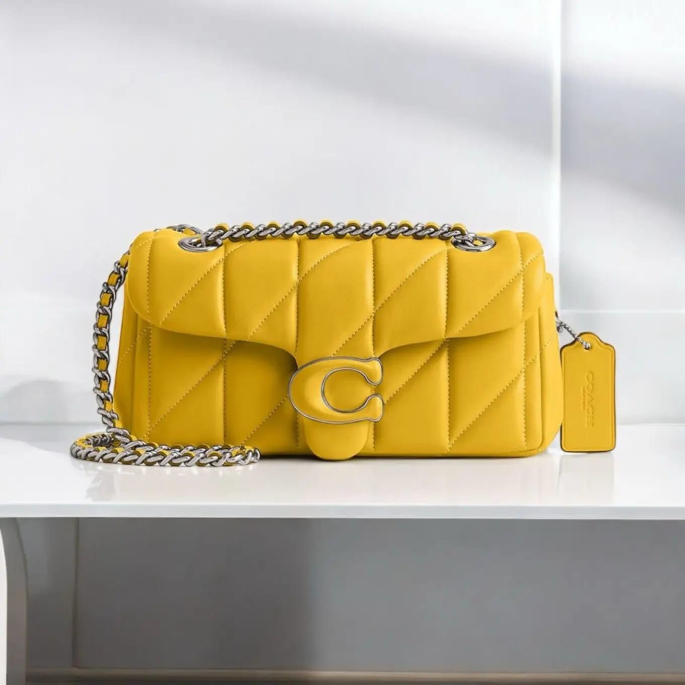 CoachS Tabby 26 Quilted Shoulder Bag