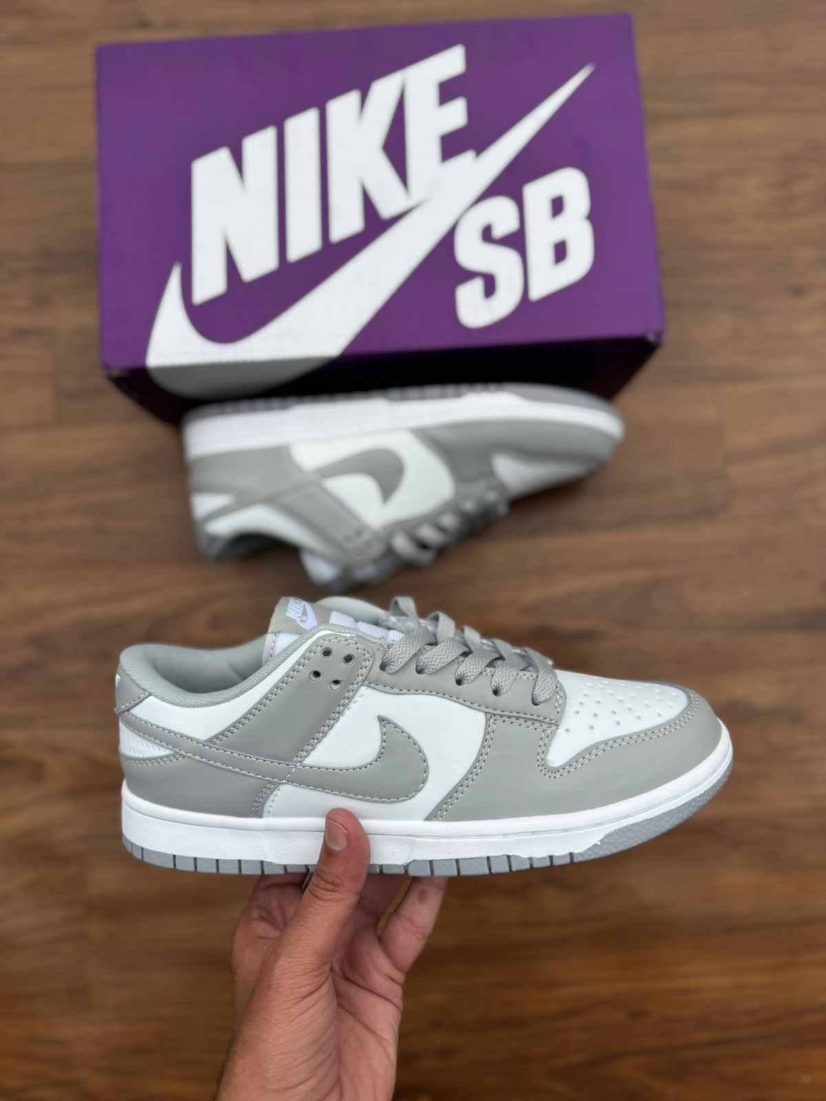 Nikes SB dunk full leather quality