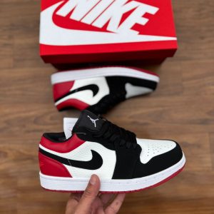 Nikes air jordan cut low full leather quality