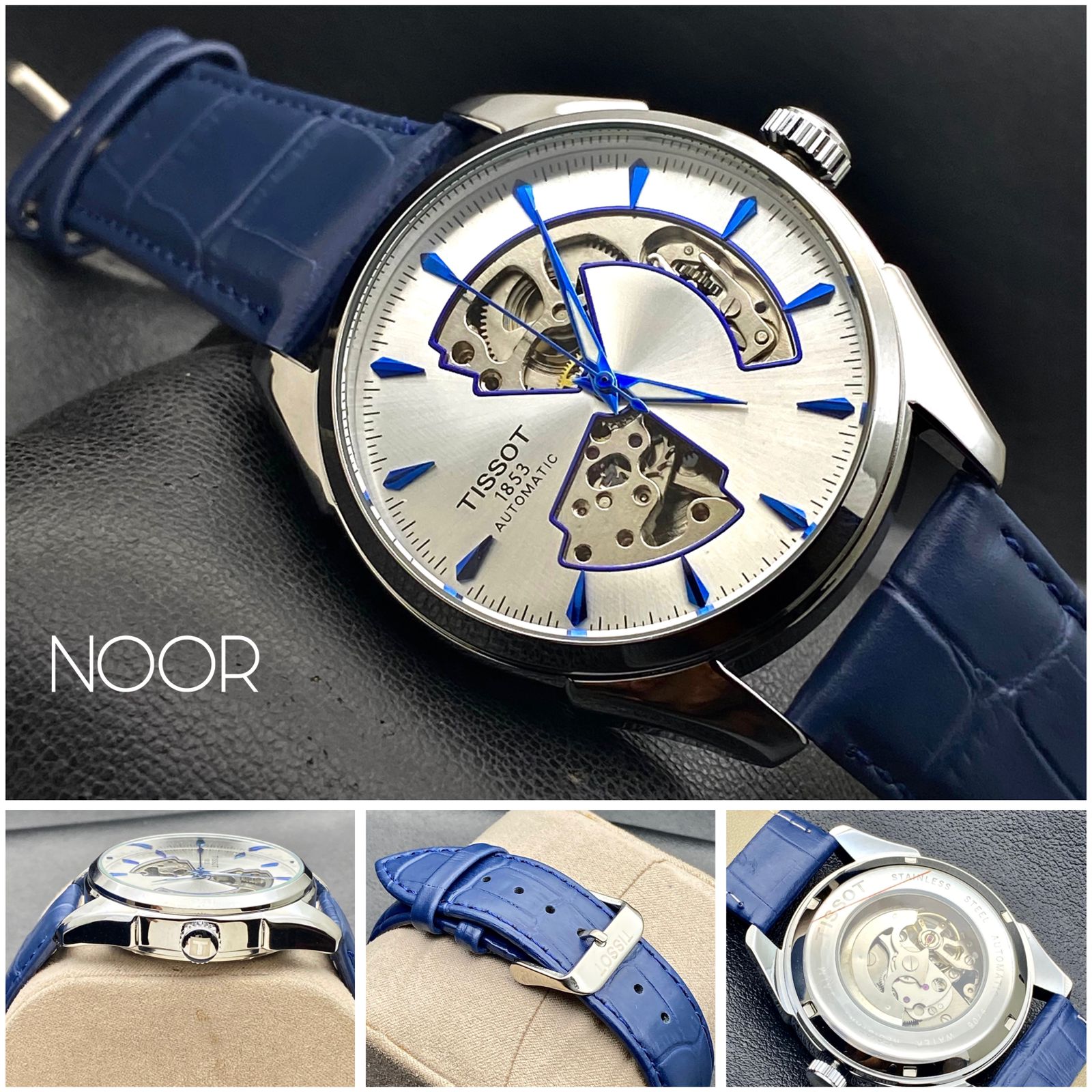 TISSOTS AUTOMATIC LETHER. BELT