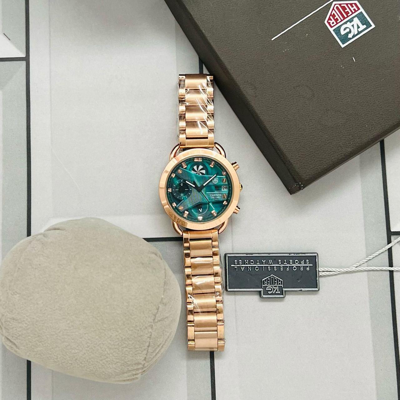 Tags Heuer Full Rosegold Ladies Watch - Image 4